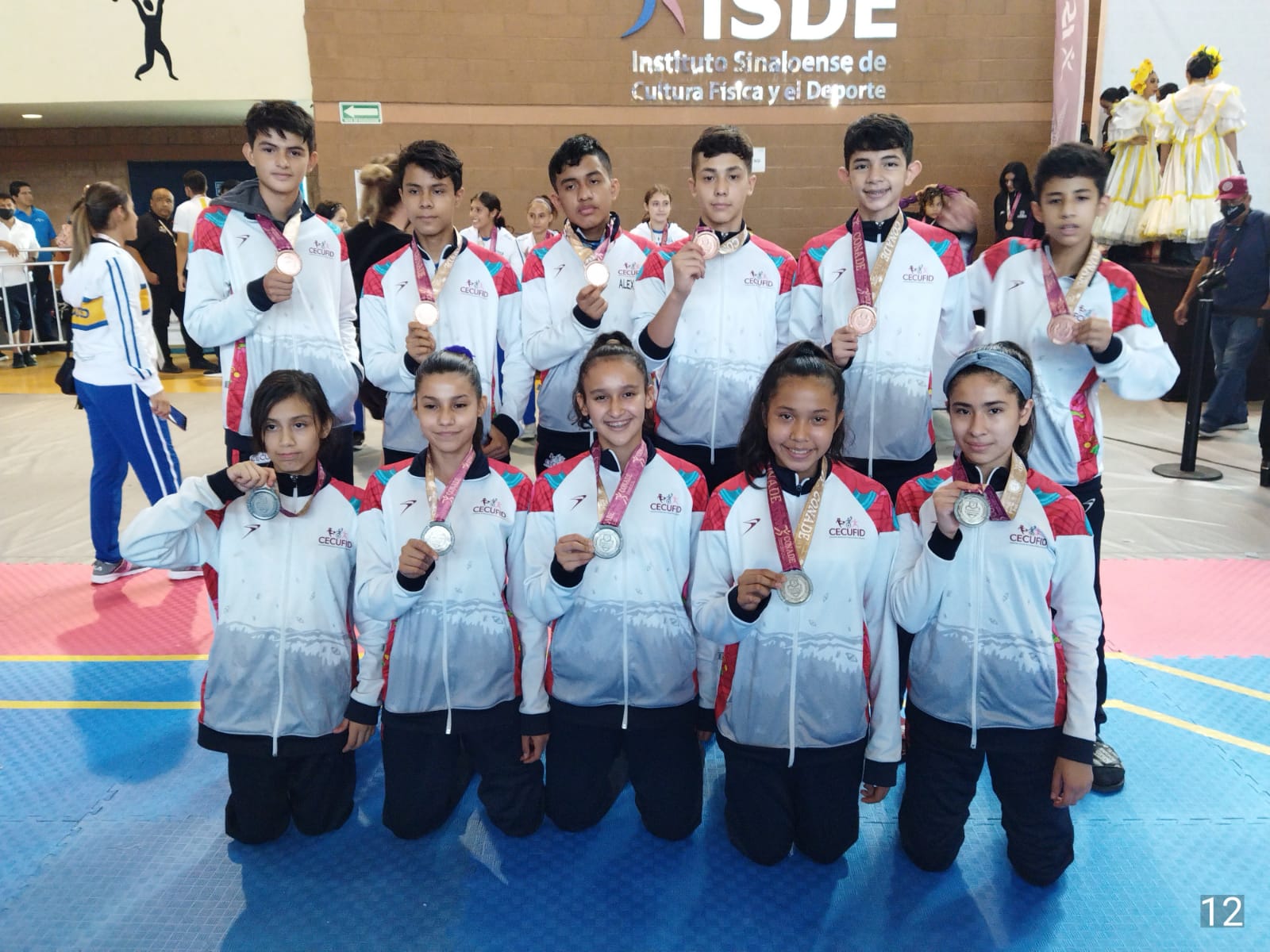 Continúa taekwondo michoacano con la cosecha de medallas en Sinaloa