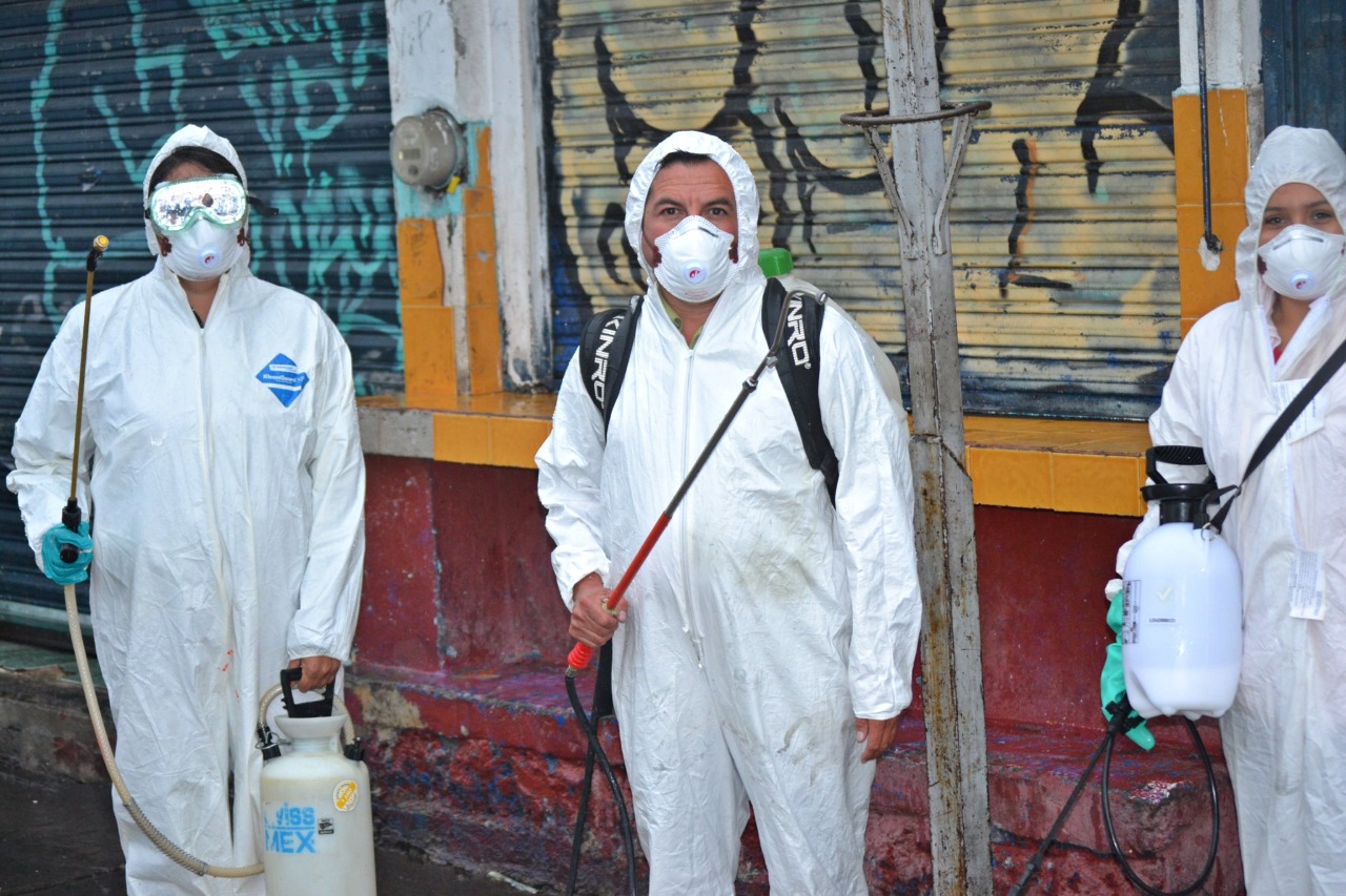 Gobierno de Morelia realiza jornadas de fumigación en mercados municipales