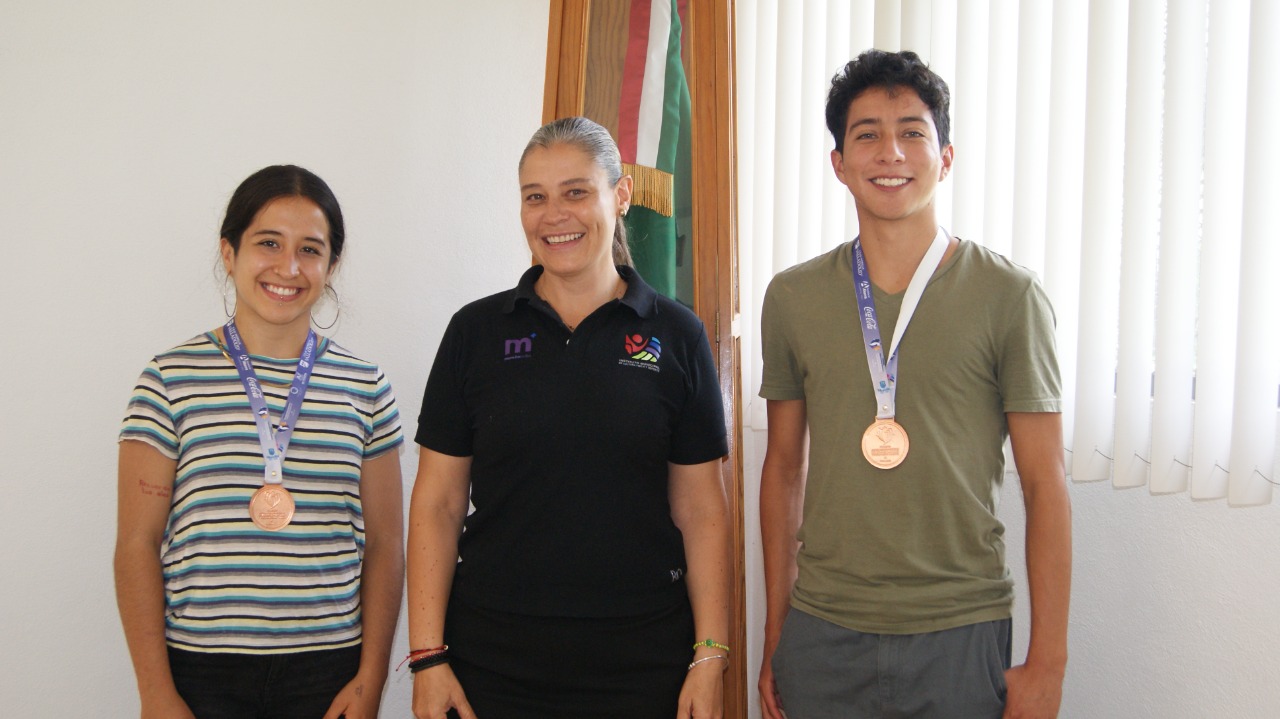 Reconoce Imcufide a atletas morelianos por triunfo en Juegos Nacionales CONADE