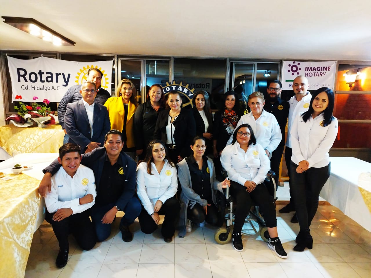 Club Rotario Cd. Hidalgo A.C. tuvo cambio de mesa directiva