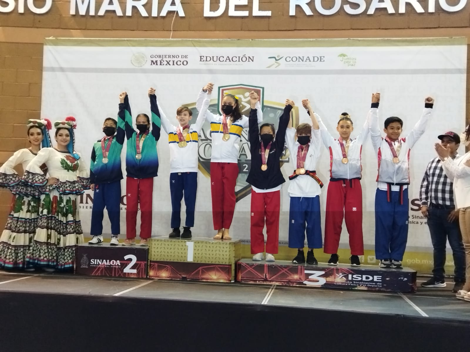 Conquista Michoacán oro histórico en escalada deportiva en Juegos Conade 2022.