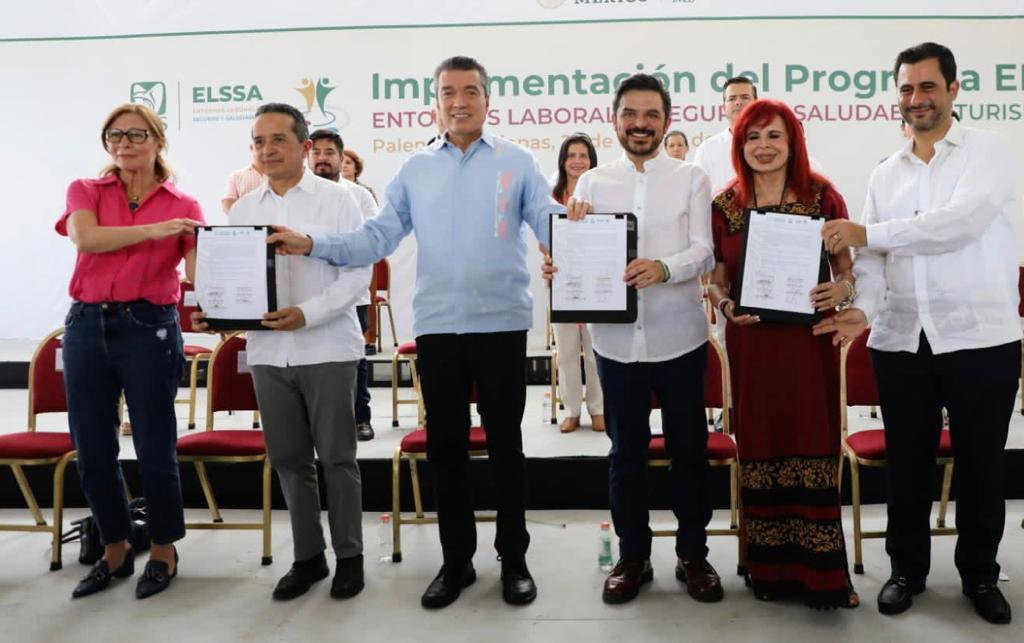 IMSS, gobernadores del sur-sureste y líderes empresariales impulsan programa ELSSA para el sector turismo