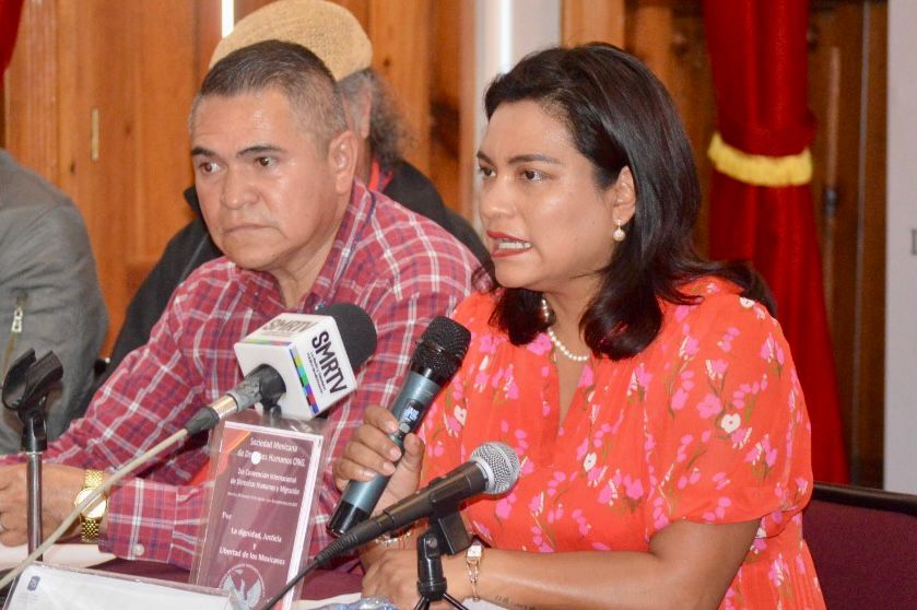 A sumar esfuerzos entre sociedad y gobierno por los derechos humanos de migrantes, convoca Eréndira Isauro