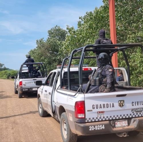 Personal del Guardia Civil y de la Guardia Nacional localizaron y desmantelaron un campamento