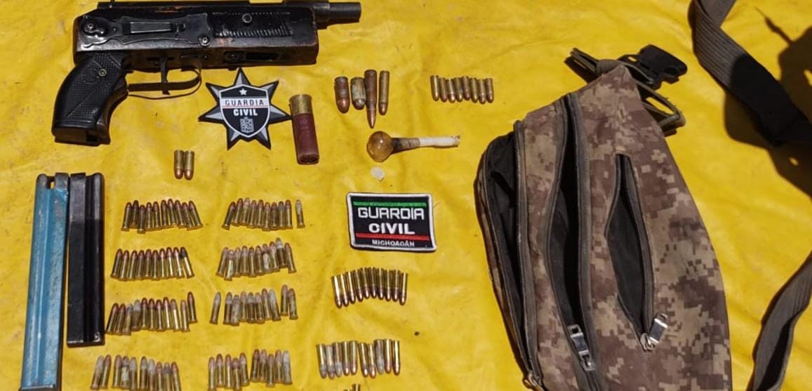 En una rápida movilización, Guardia Civil asegura arma de fuego y cartuchos útiles; hay un detenido.