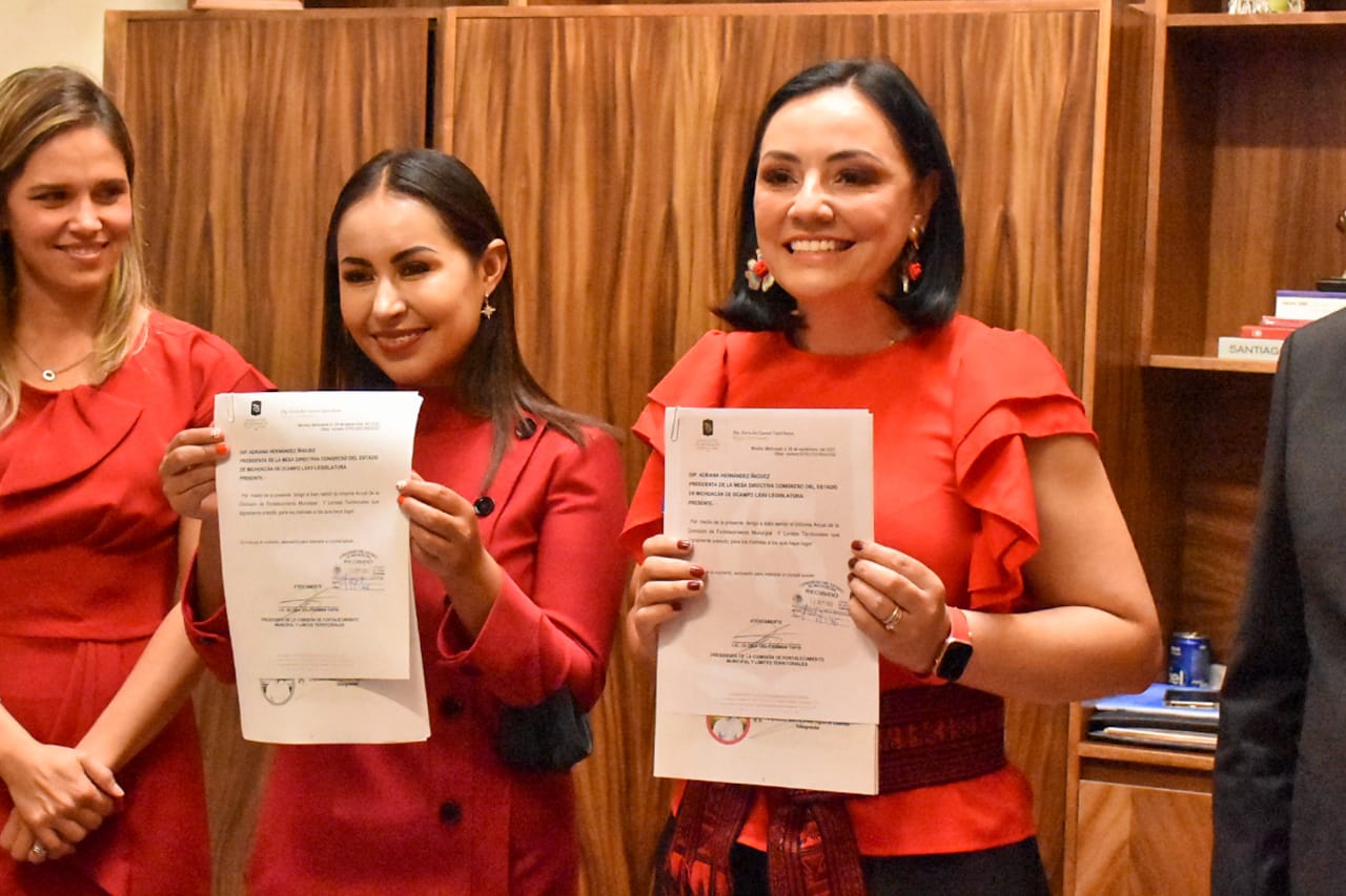 Resultados palpables para Michoacán con el trabajo del Grupo Parlamentario del PRI: Gloria Tapia