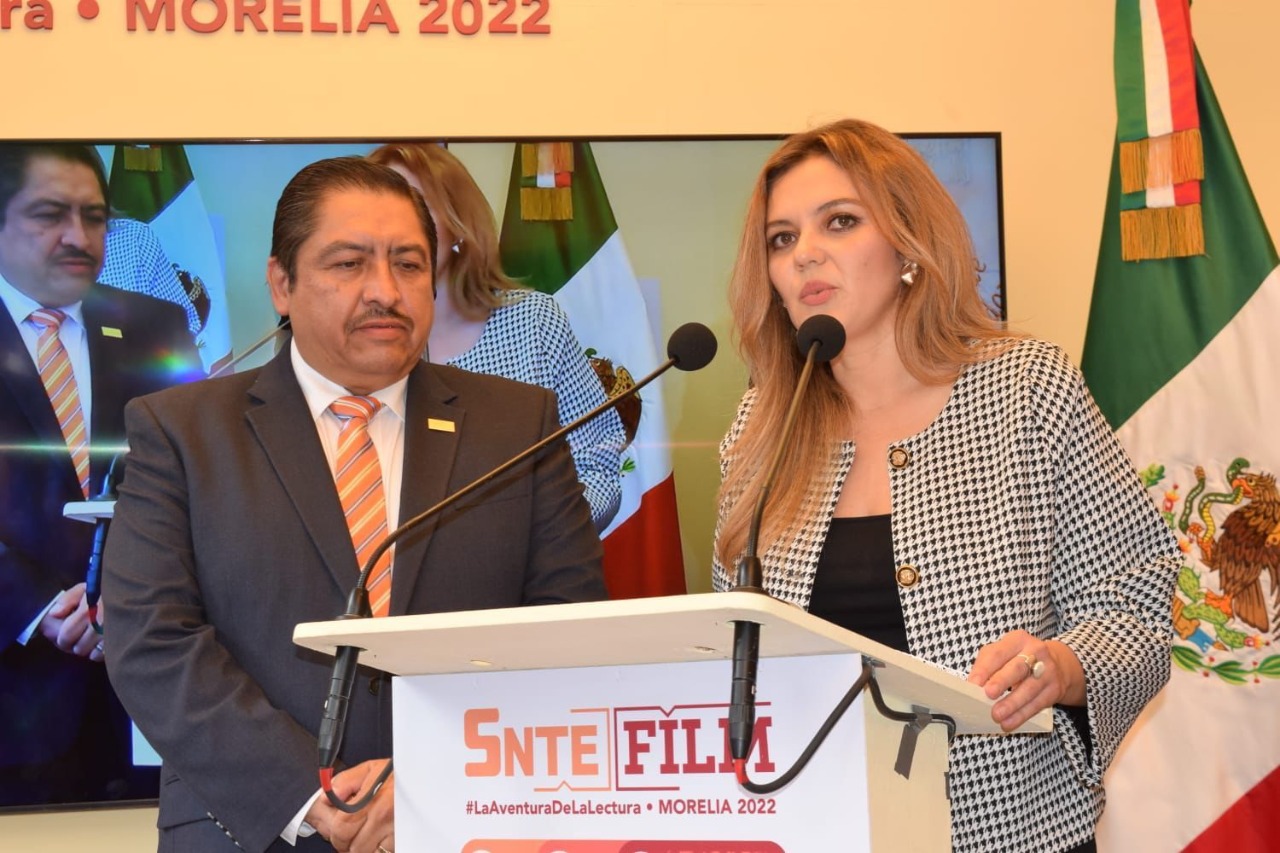 SNTE reconoce impulso a la cultura en Morelia a través de la FILM 2022
