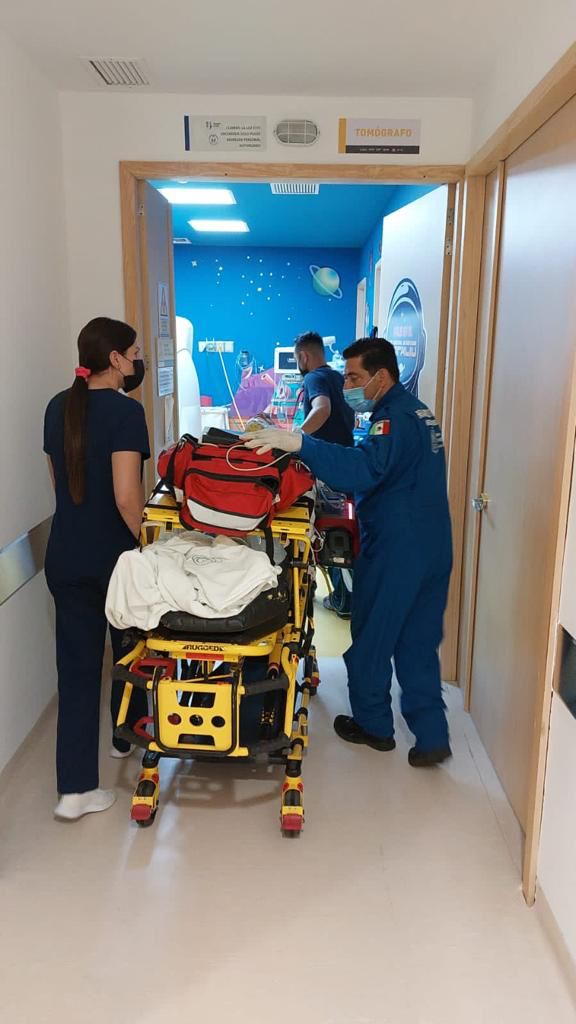 Guardia Civil traslada vía aérea a paciente con complicaciones tras accidente automovilístico