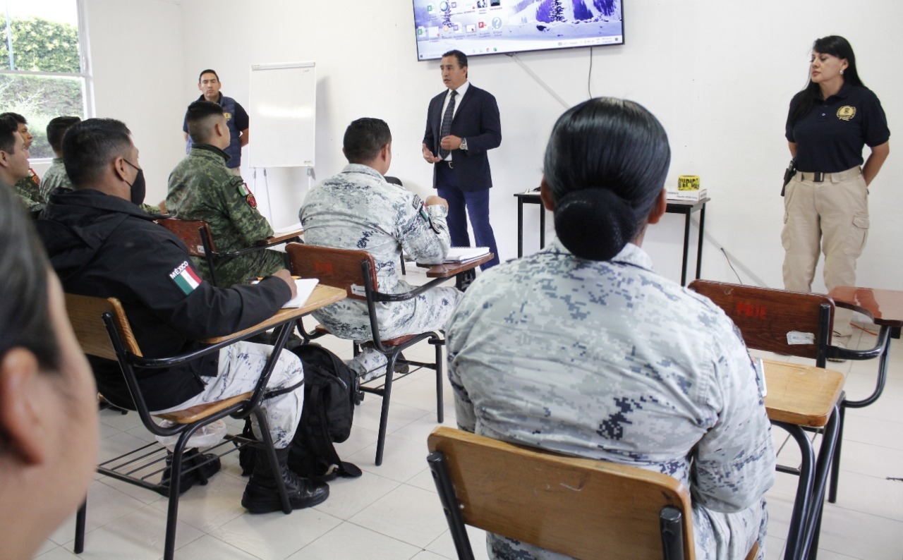 Imparte FGE curso de profesionalización para primer respondiente.