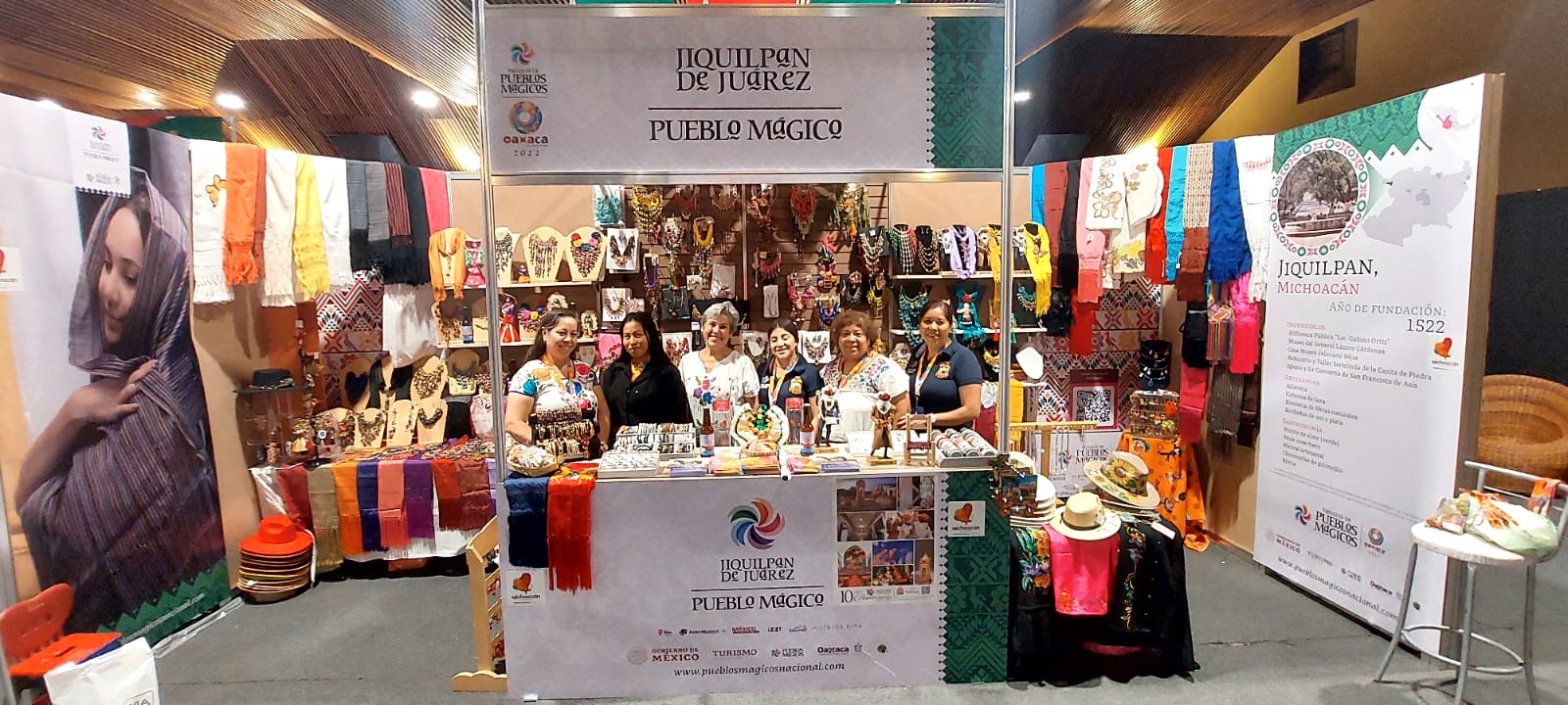 Presente Michoacán en el Tianguis de Pueblos Mágicos