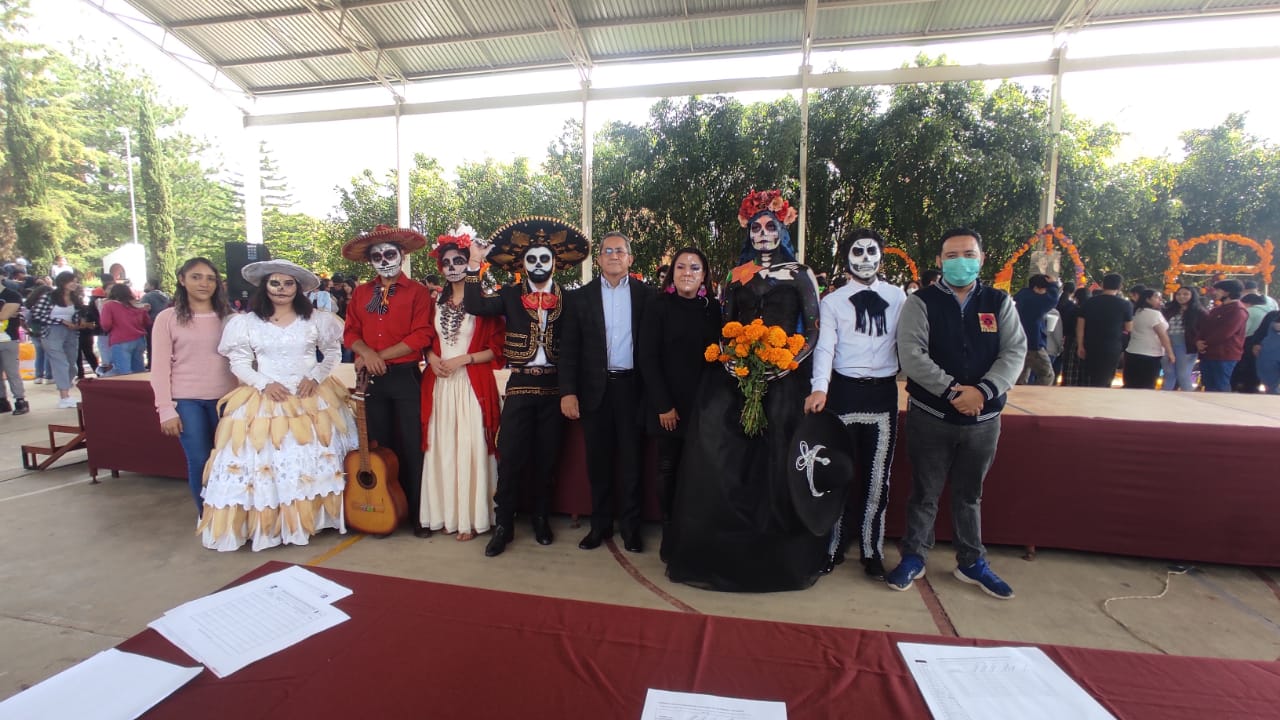 TEC CIUDAD HIDALGO REALIZA FESTIVAL DE DÍA DE MUERTOS