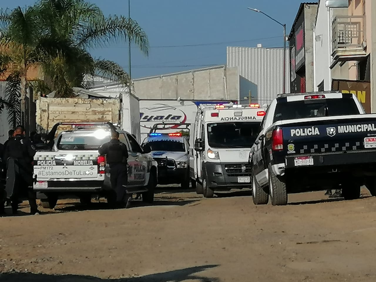 En las inmediaciones de la colonia La Quemada, un hombre fue herido de un impacto de bala