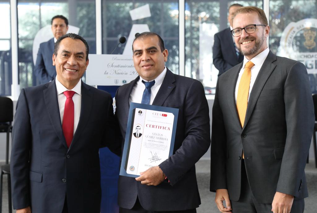 Avanza Michoacán en ministerios públicos certificados para las tareas de procuración de justicia: Fiscal General