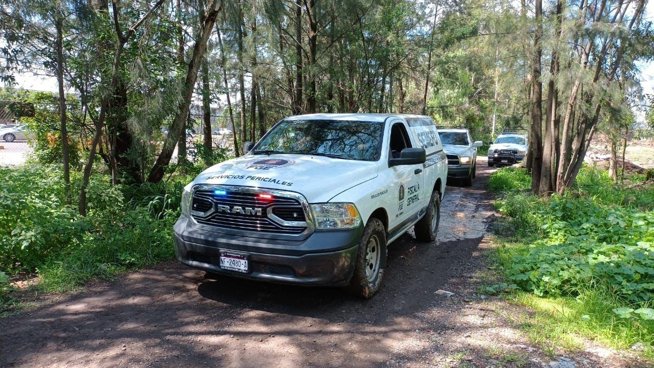 Localizan los cadáveres de dos hombres simi enterrados en un predio