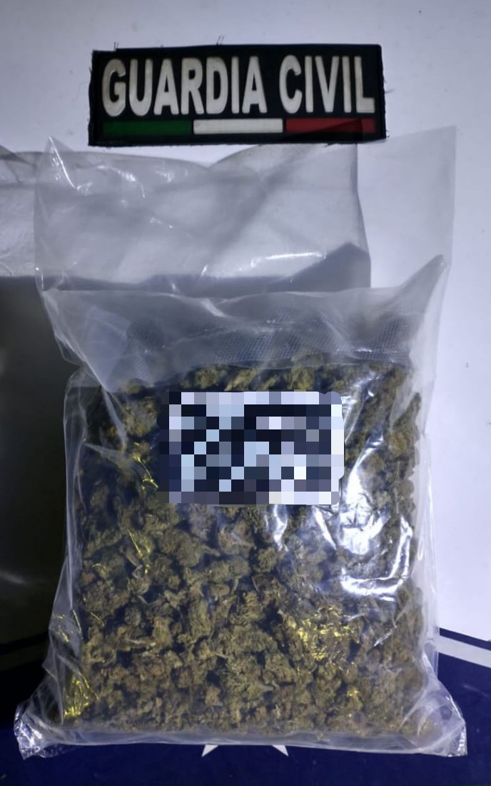 SSP detiene a masculino en posesión de casi medio kilo de marihuana, en Zamora