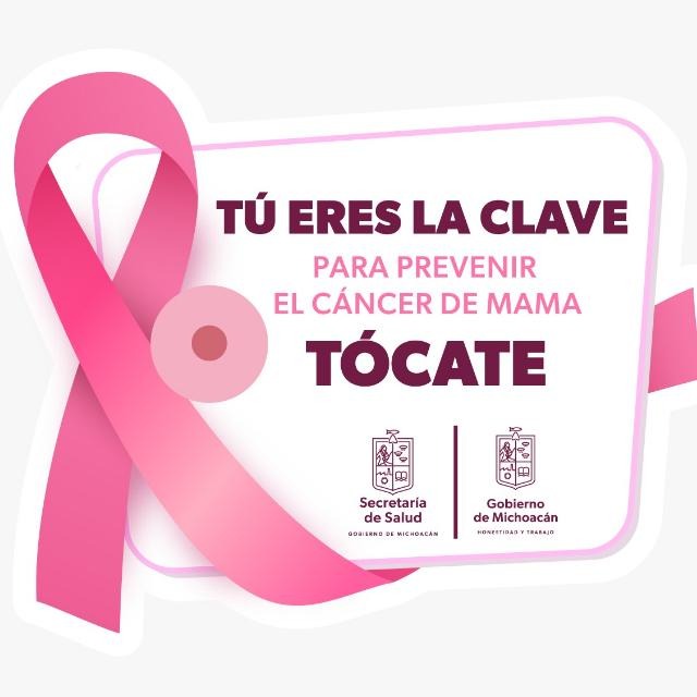 En Centro de Salud promueven sensibilización contra la lucha de cáncer de mama
