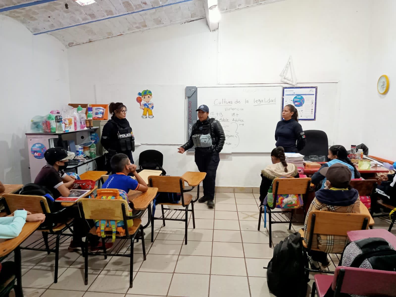 Valores y medidas de autocuidado, eje estratégico en talleres de prevención impartidos por la SSP