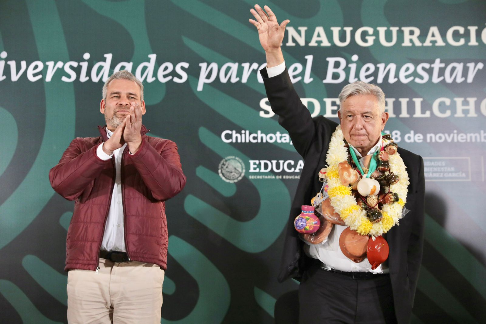 Respalda AMLO trabajo de Bedolla para combatir la corrupción