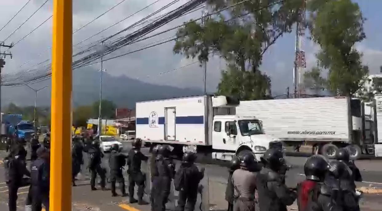 Libre, circulación vial en las inmediaciones del Boulevard Industrial en Uruapan: SSP