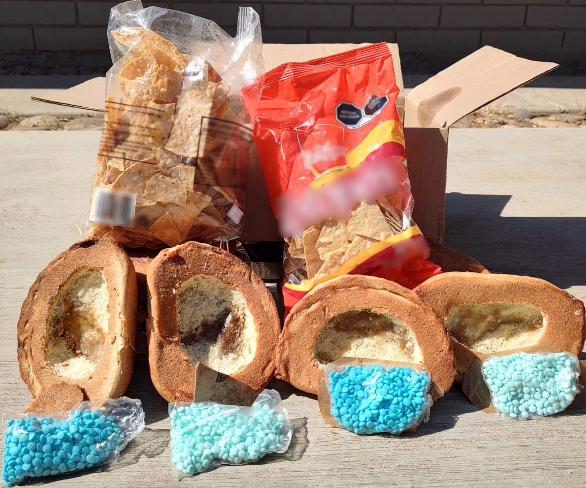 En Sinaloa, Guardia Nacional intercepta pan casero relleno con pastillas de aparente fentanilo