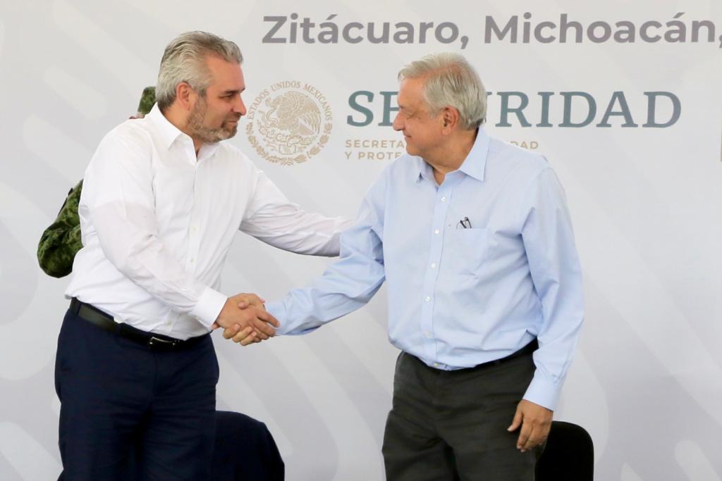 Es un honor marchar con Obrador: Bedolla