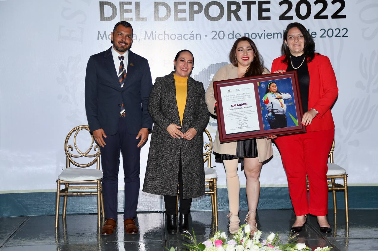 Respalda Gobierno de Alfredo Ramírez Bedolla a Ever Palma Olivares, Premio Estatal del Deporte 2022