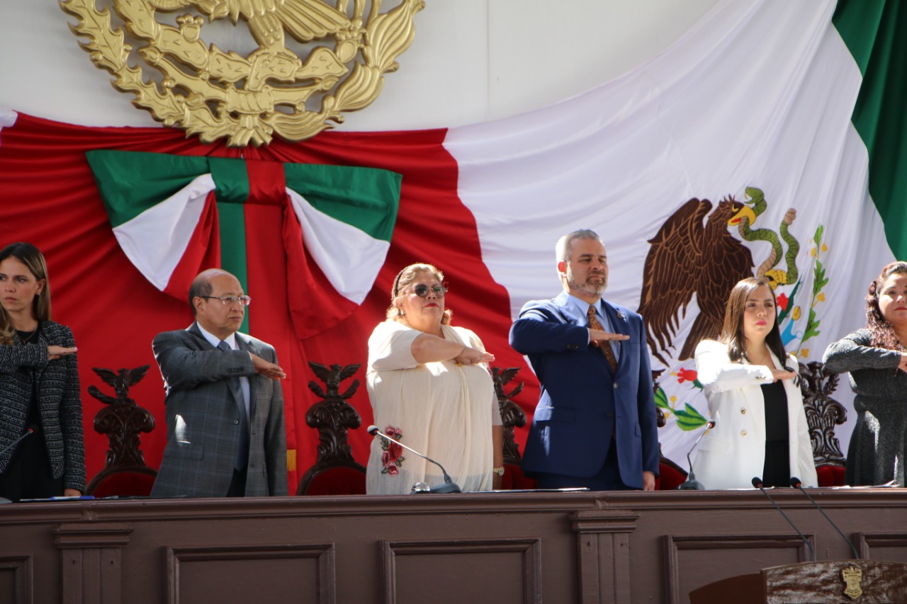 En el marco del 100 aniversario de la elevación de Villa Hidalgo a Ciudad Hidalgo, el H. Congreso del Estado de Michoacán de Ocampo llevó a cabo en el Hemiciclo a Hidalgo Sesión Solemne