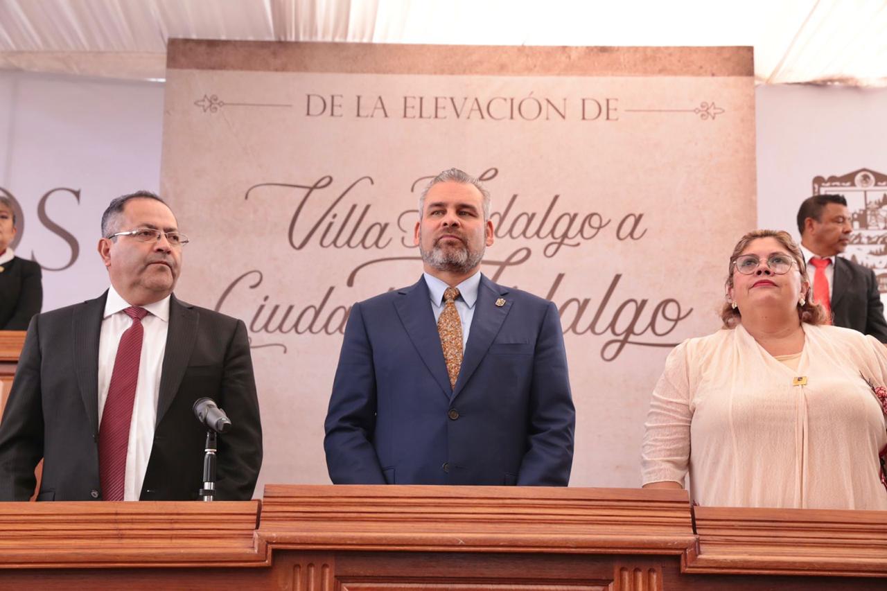 Seguiremos impulsando un gobierno influyente, plural y municipalista: Bedolla.