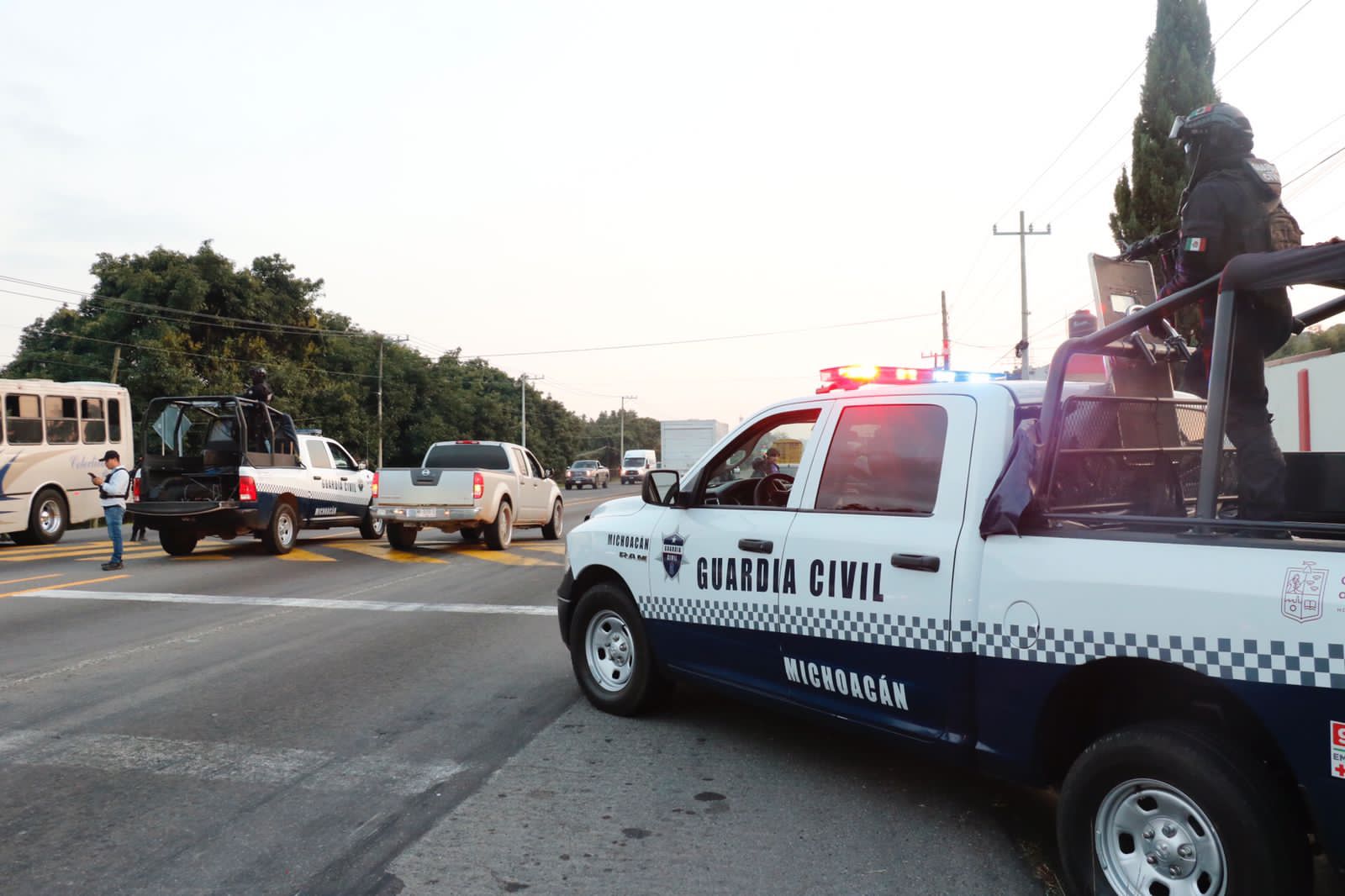Firmes las acciones del Blindaje Uruapan para evitar la comisión de ilícitos.