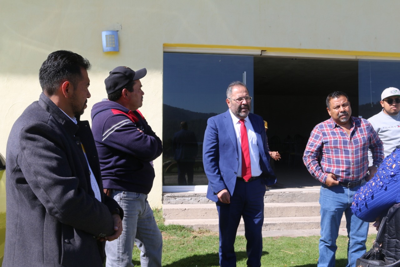 Obras Publicas continúa trabajando en el mejoramiento del Albergue del Adulto Mayor de la localidad de el Rincón de Dolores: José Luis Téllez