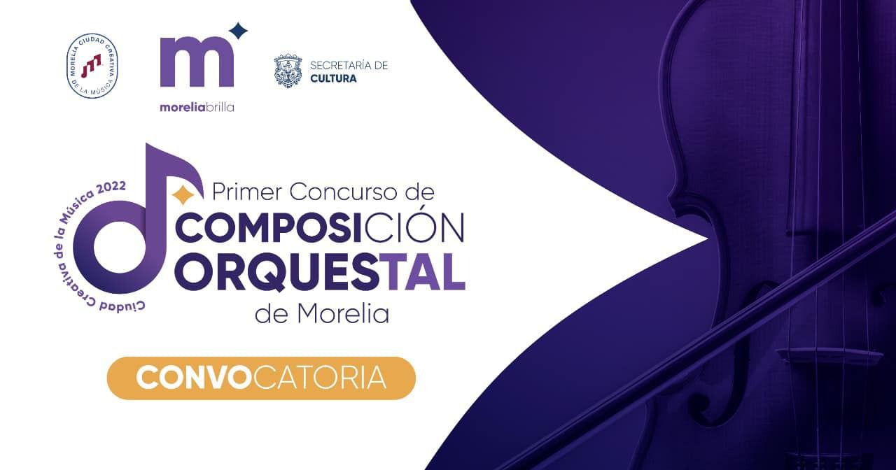 El jueves, premiación del Primer Concurso de Composición Orquestal de Morelia