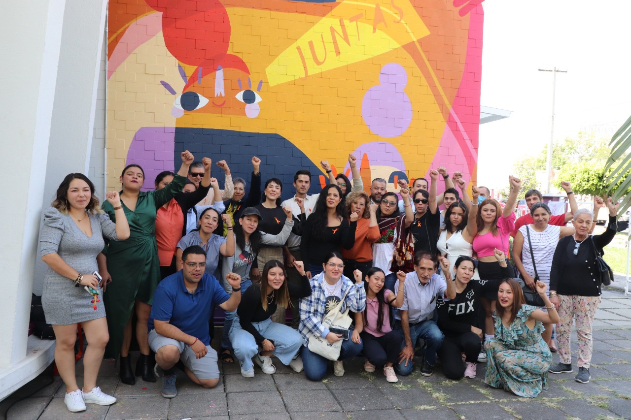 Con el Mural #JuntasTransformamos culmina Seimujer 16 días de activismo