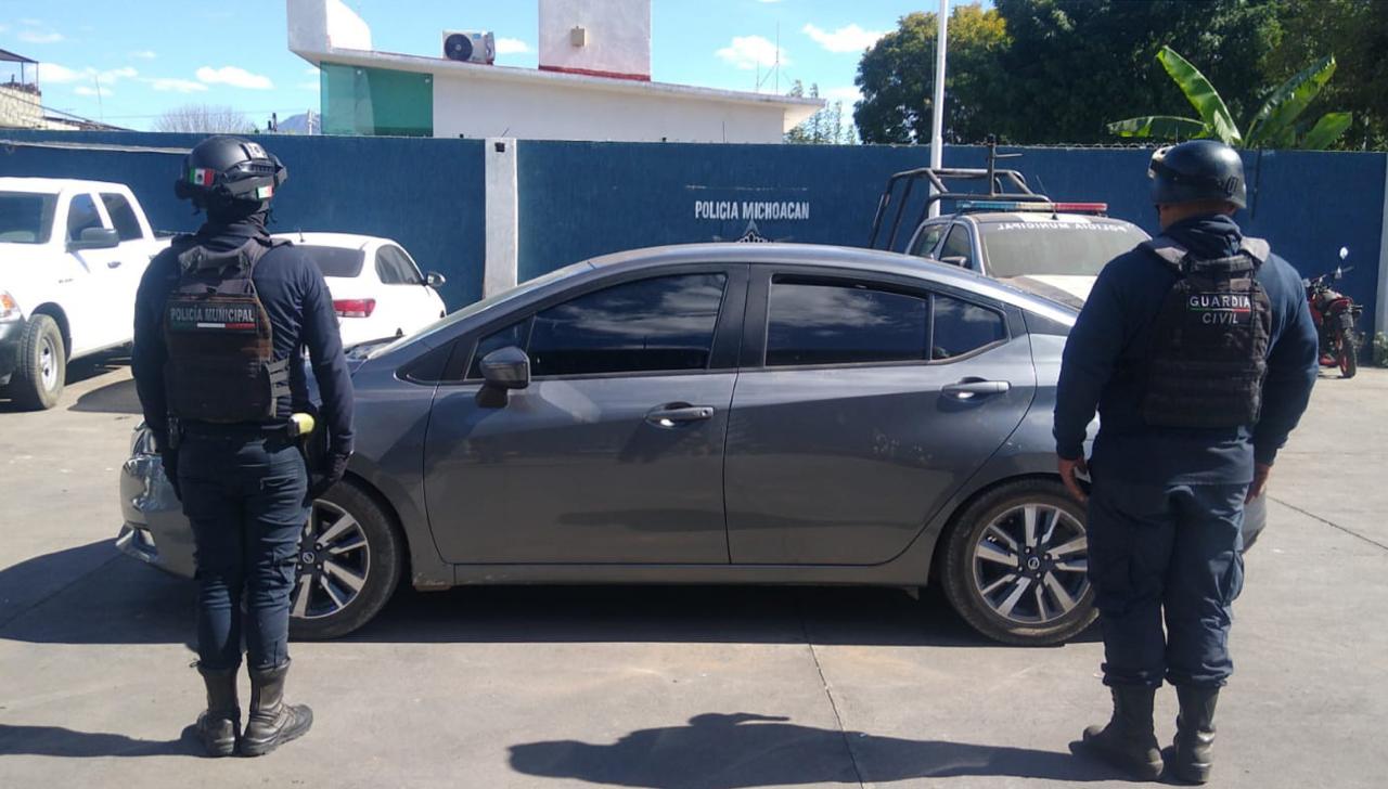 De manera inmediata, SSP recupera vehículo robado