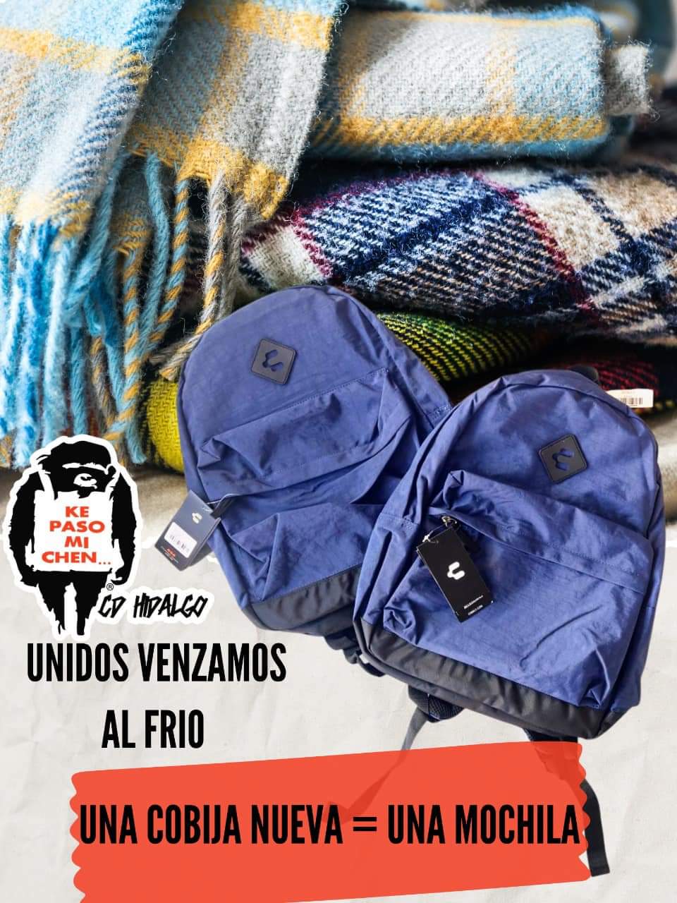 Ke Paso Mi Chen Cd. Hidalgo convoca a donar cobijas para la Ciudad de los Niños