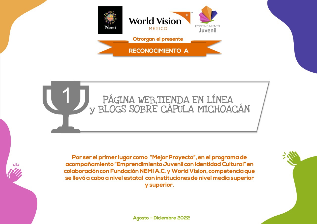 Estudiantes del Cecytem destacan en Programa de Emprendimiento Juvenil