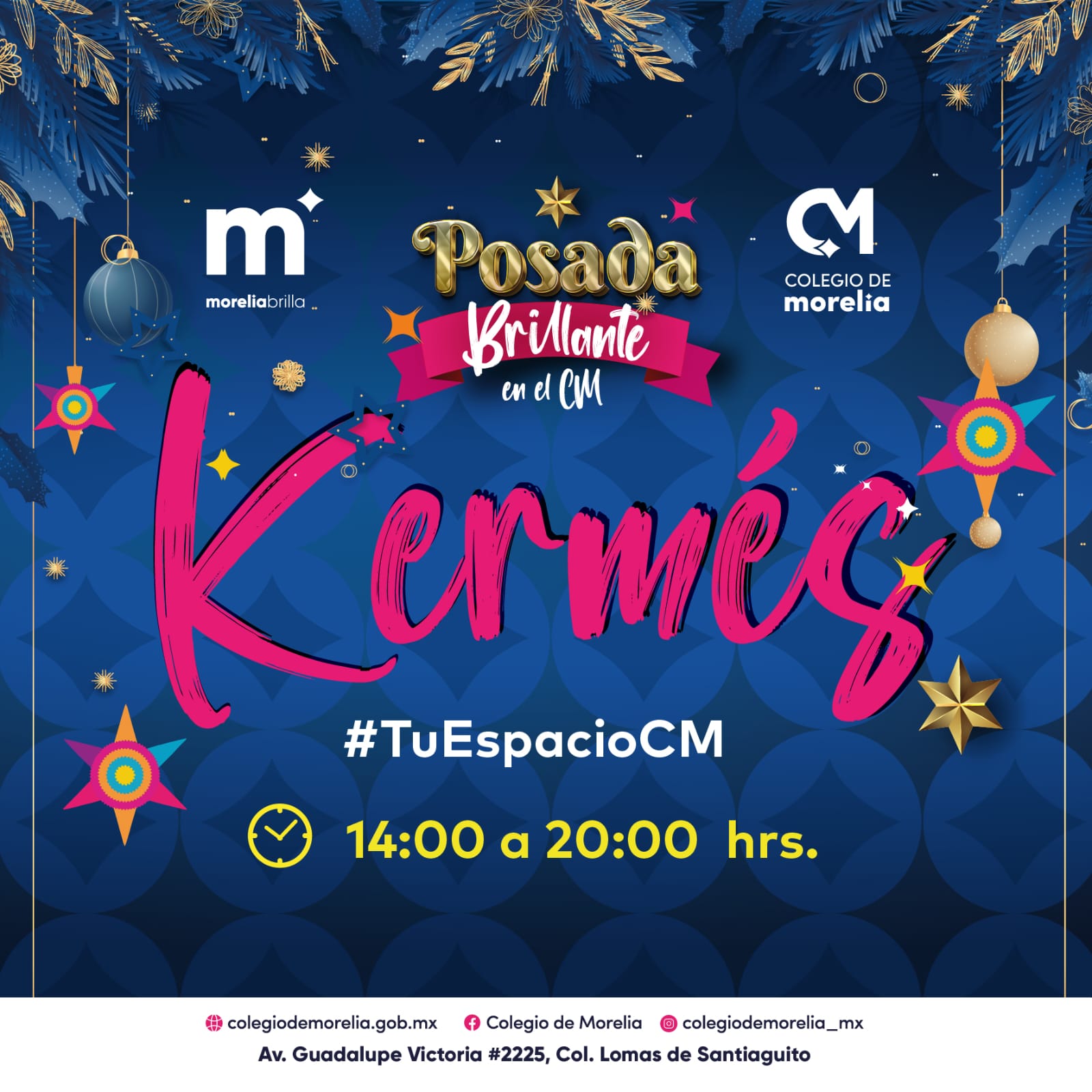 Colegio de Morelia invita a su tradicional “Posada Brillante”