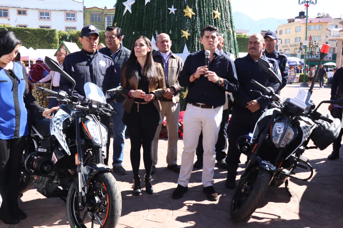 Continúa Gobierno de Zitácuaro fortaleciendo la seguridad de la ciudadanía