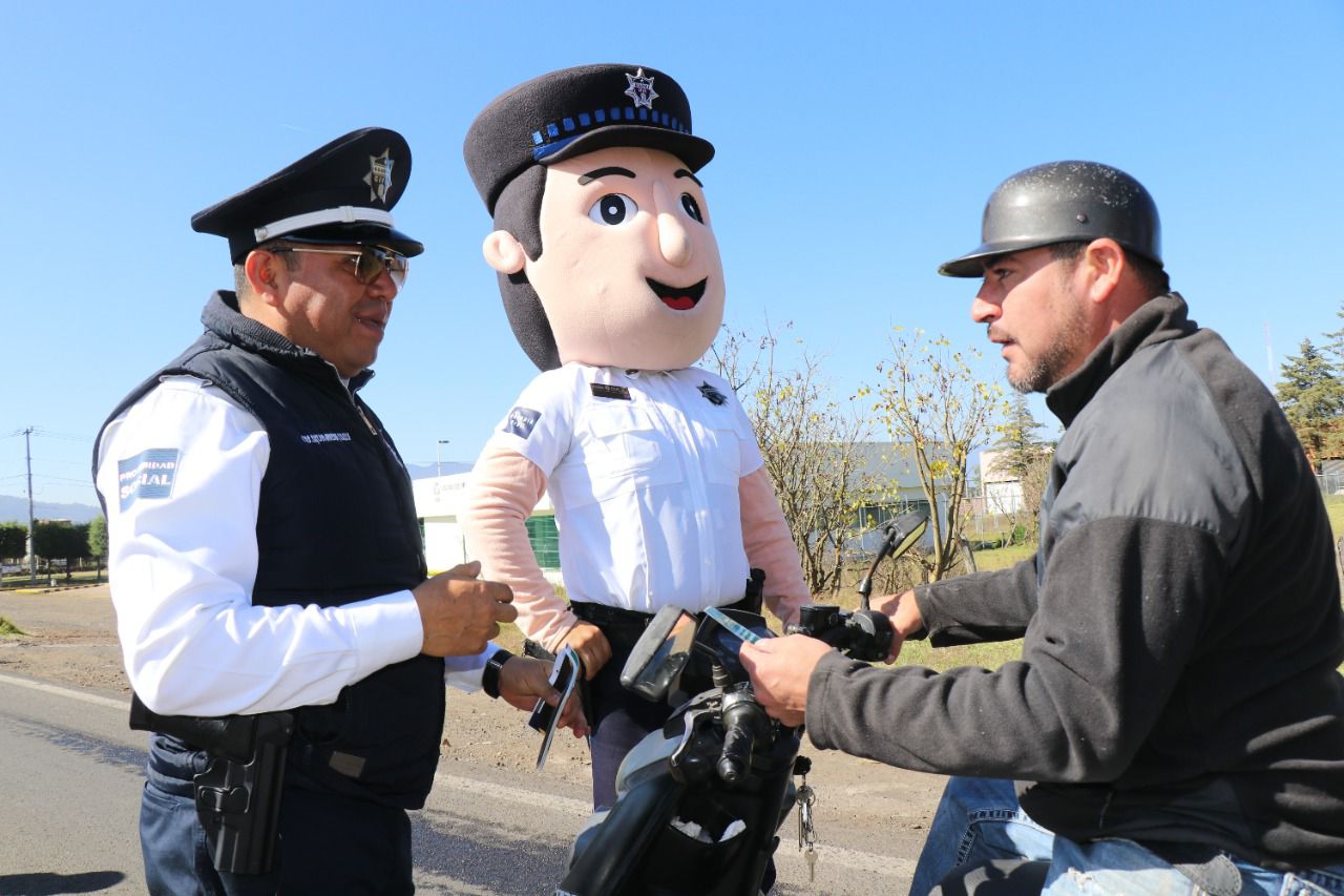 En temporada decembrina, SSP refuerza campaña de prevención de accidentes