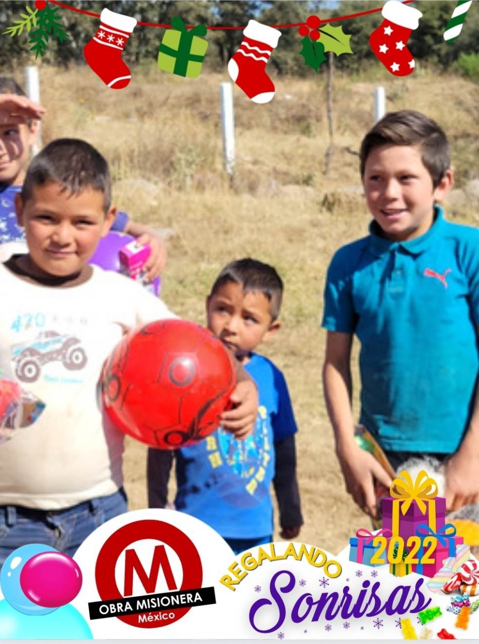 Grupo Obra Misionera México invita a donar un juguete