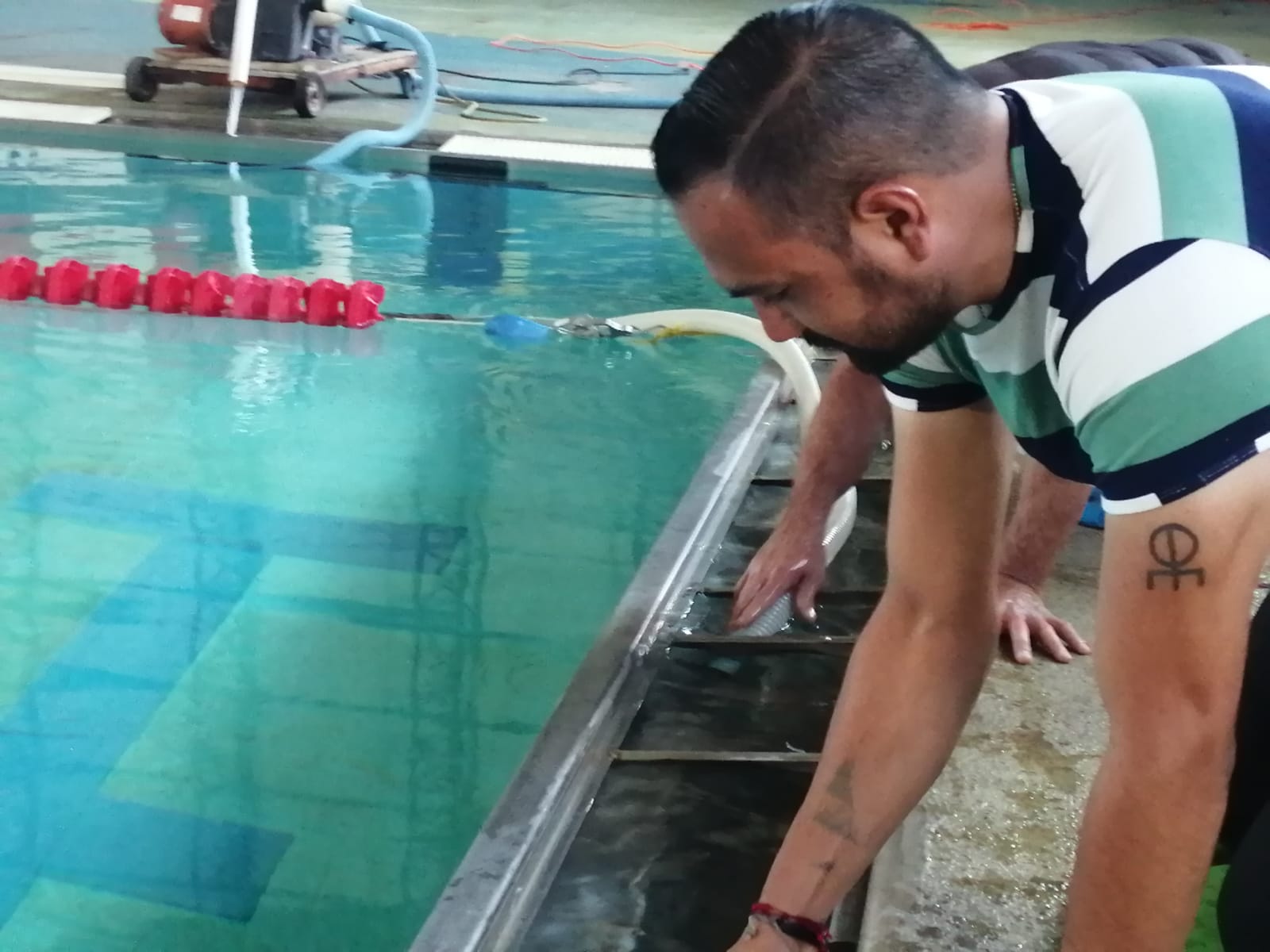 Realiza IMCUFIDE labores de limpieza en acuáticas Bicentenario y «Medallistas Paralímpicos»