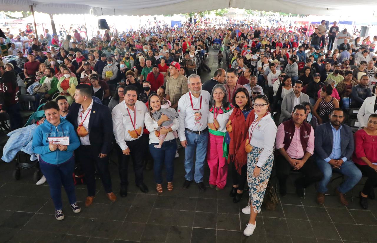 Michoacán se suma al proyecto humanista del presidente López Obrador: Bedolla.