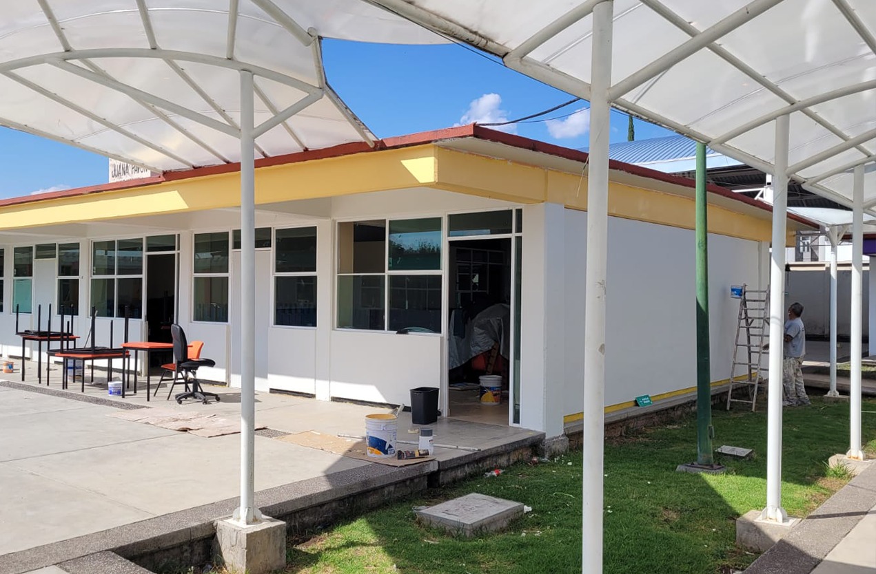 Avanza SCOP en la rehabilitación del Centro de Atención Infantil “Juana Pavón”