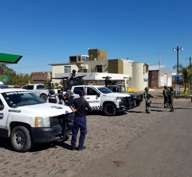 SSP, Sedena y GN despliega labores operativas en Penjamillo