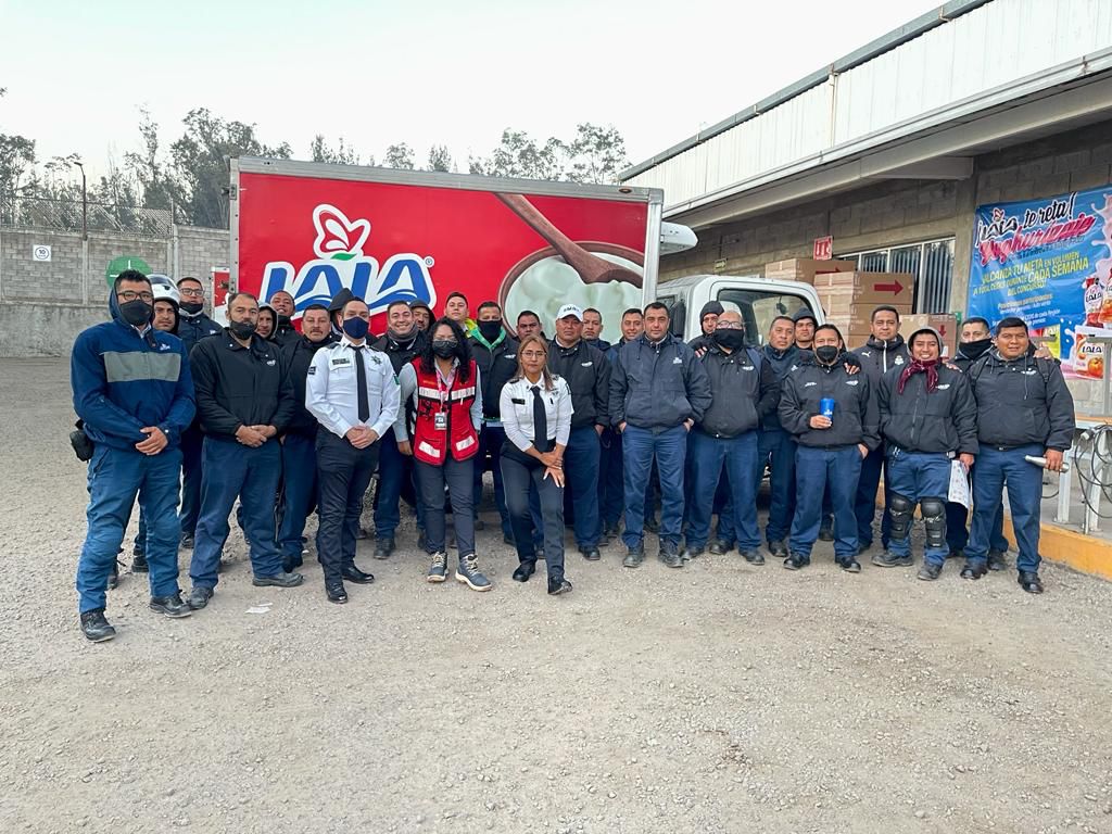 SSP brinda taller de educación y seguridad vial a operadores de empresa Lala