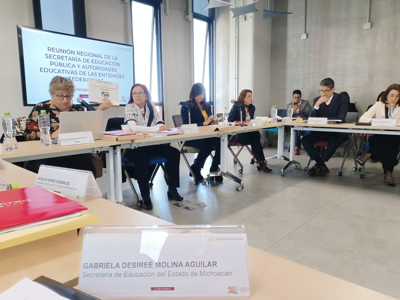 Participa la SEE en reunión de CONAEDU para avanzar en la transformación educativa