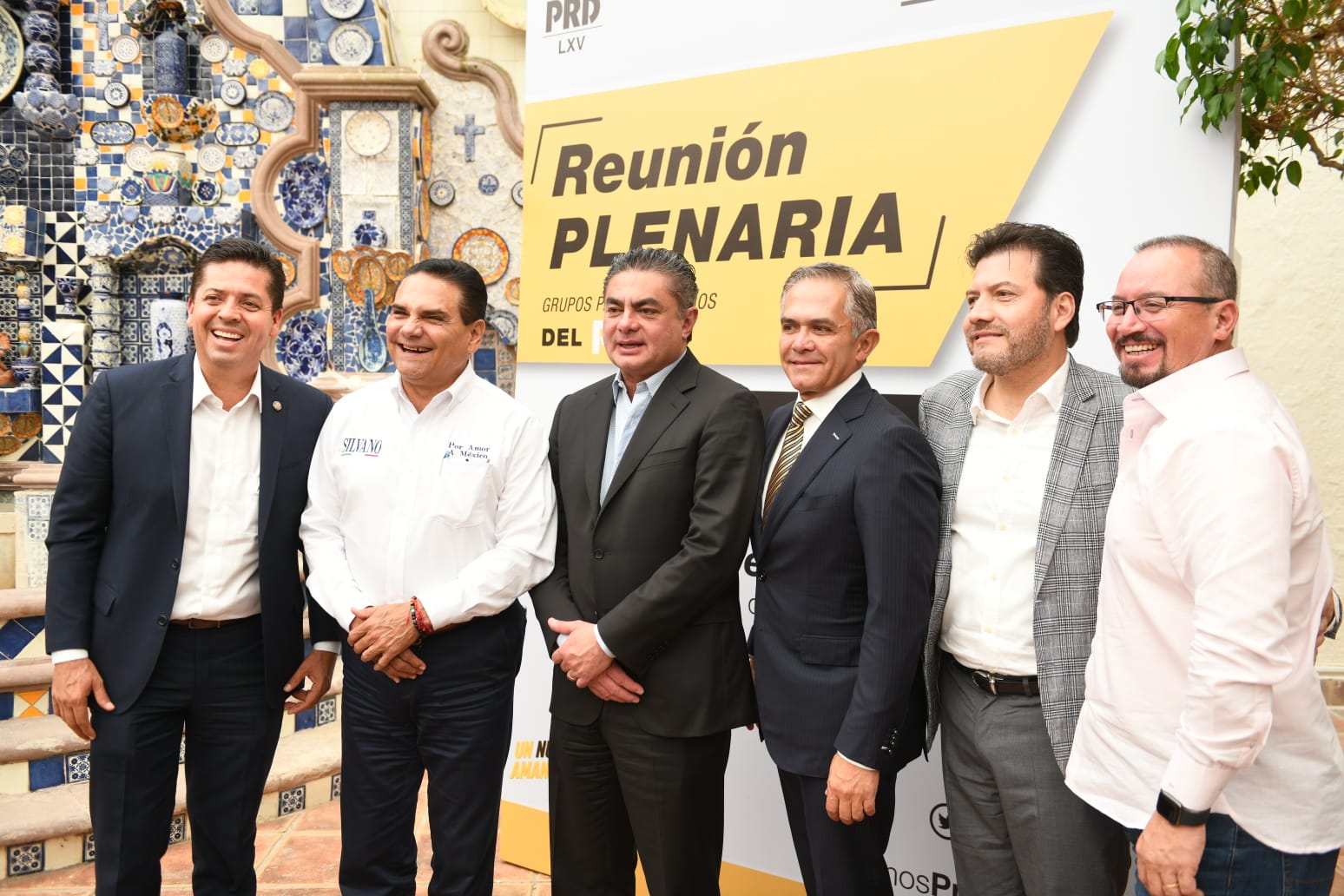 Silvano recibe respaldo a su aspiración durante plenaria del PRD