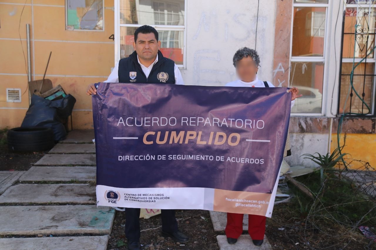 Restituye CMASC inmueble a mujer víctima del delito de despojo
