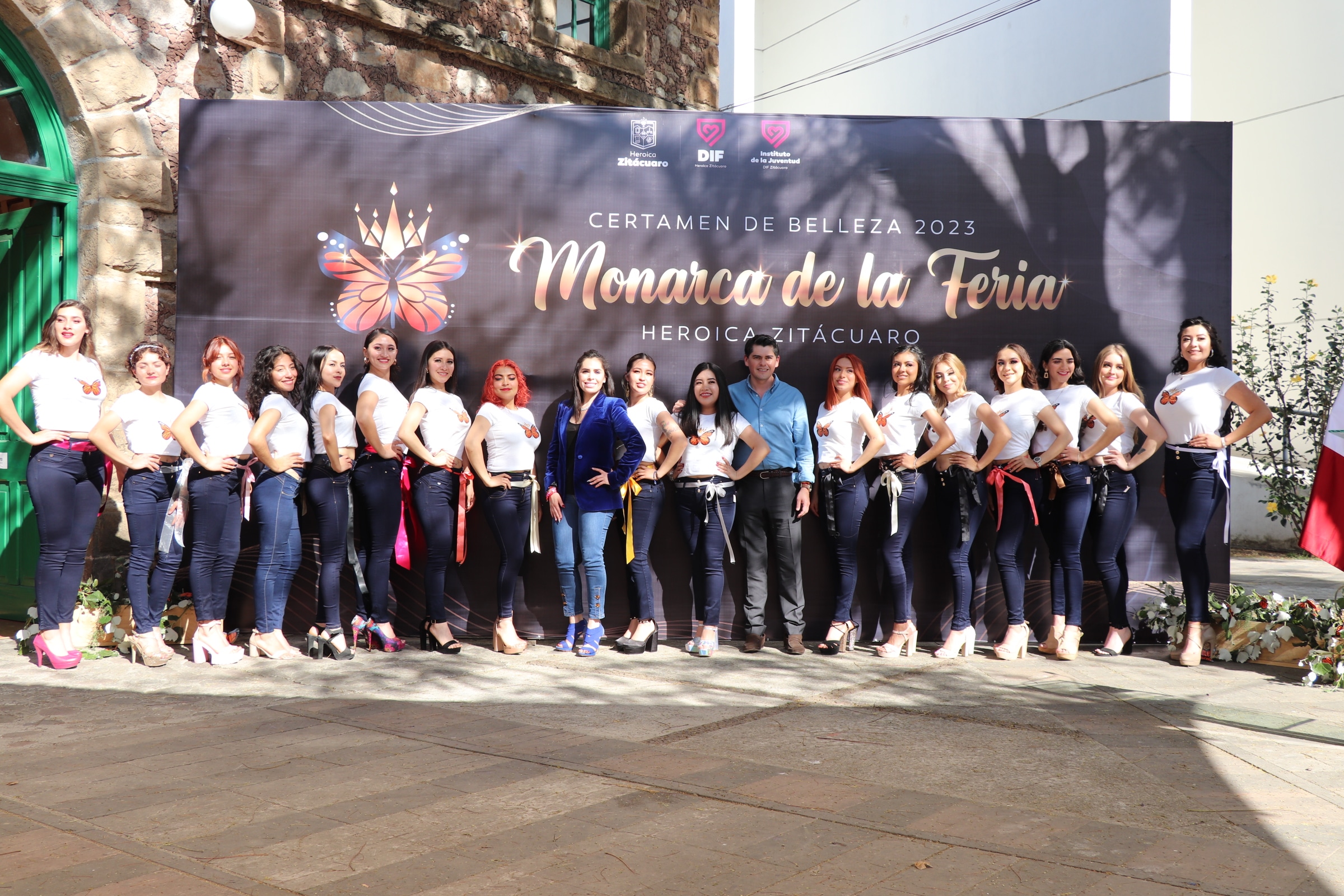 Presentan a candidatas a Reina de Feria Monarca 2023