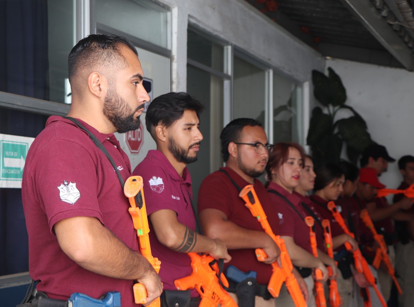 Alumnos de la Licenciatura en Seguridad UMSNH realizan prácticas en el IEESSPP