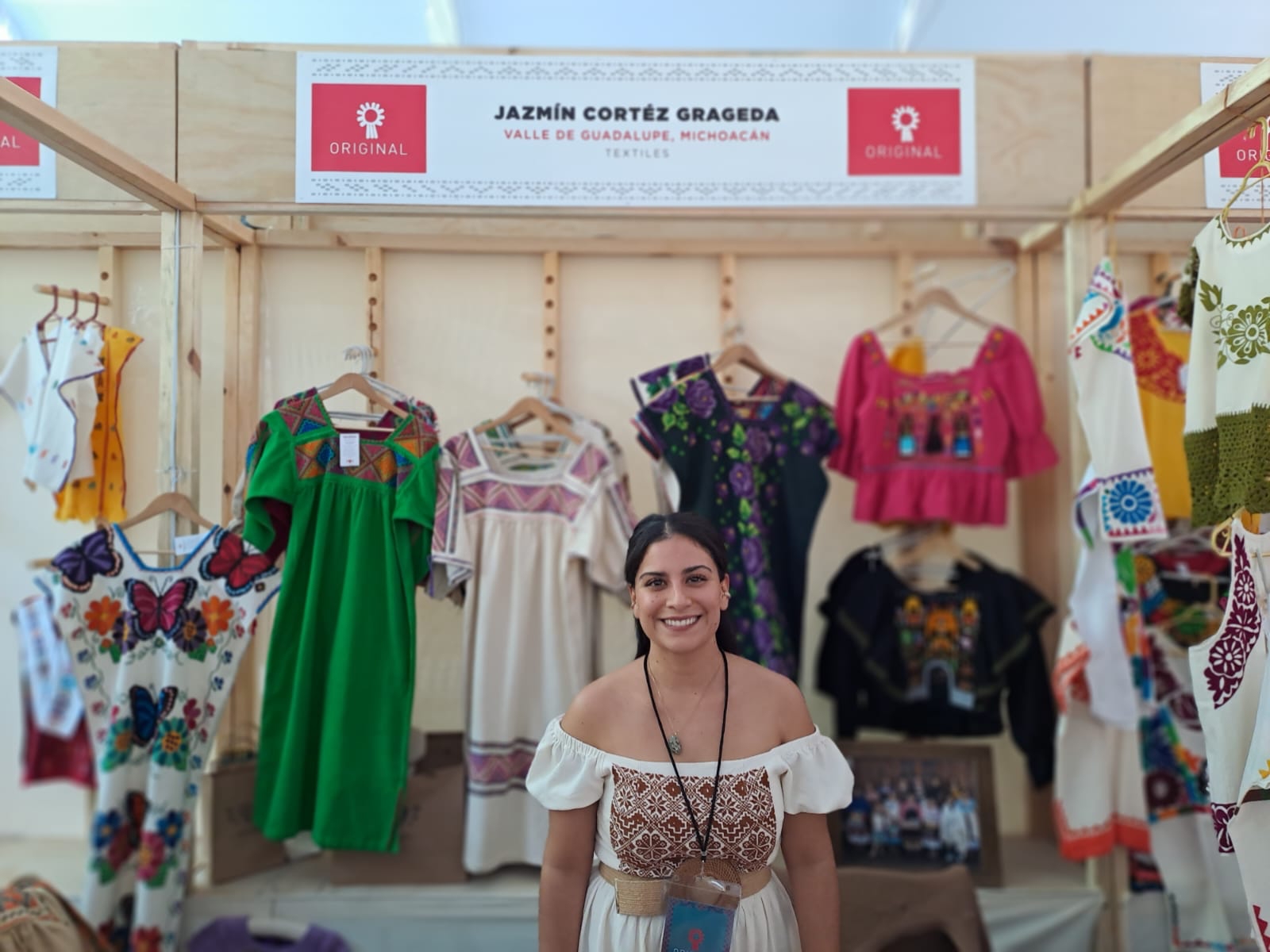 Artesanos michoacanos presentes en la Feria Estatal de León 2023